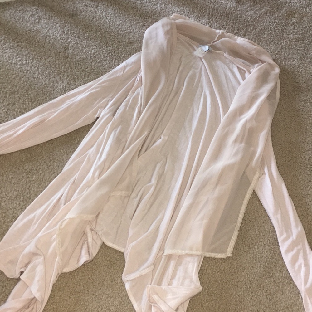 Cream colored cardigan